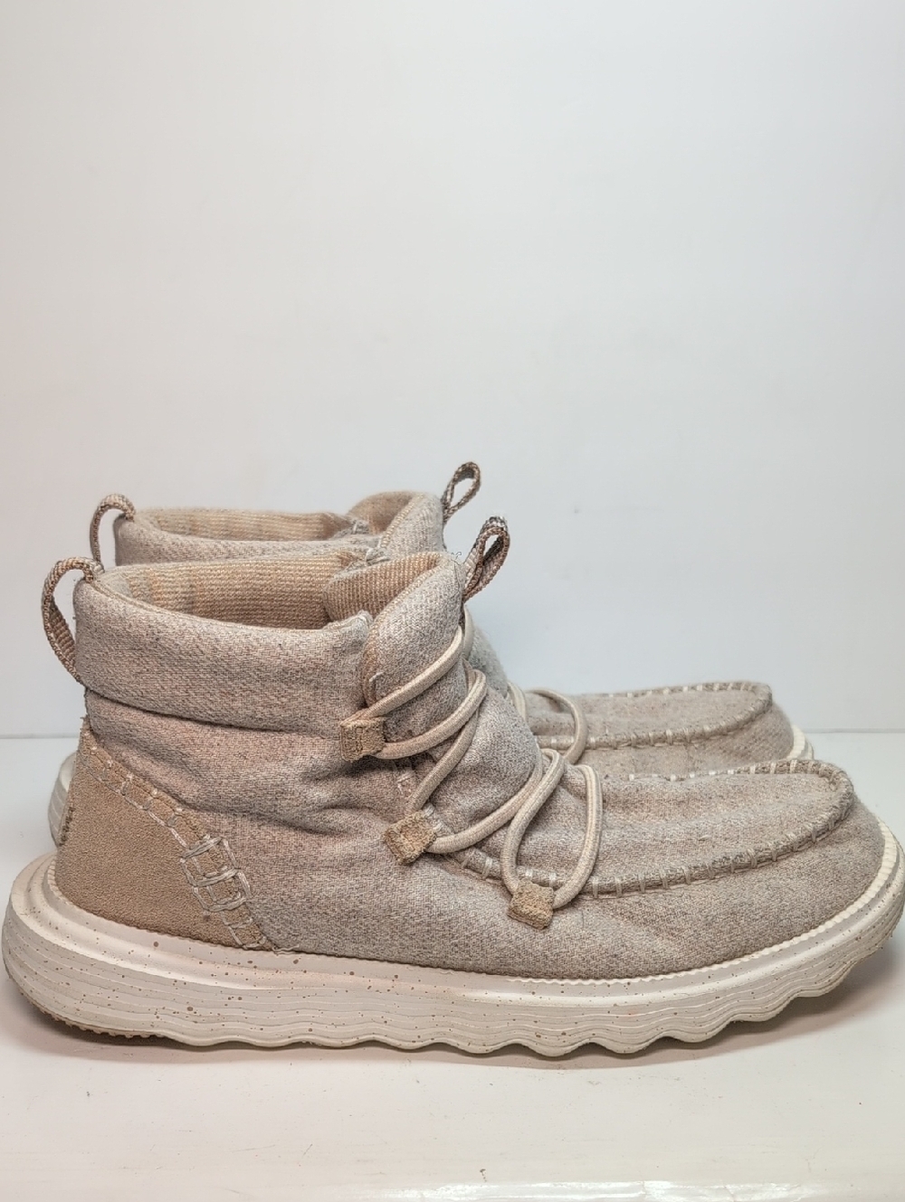 Hey Dude Reyes slip on high top sneaker boot women's size 9 EU 40 - Picture 3 of 15